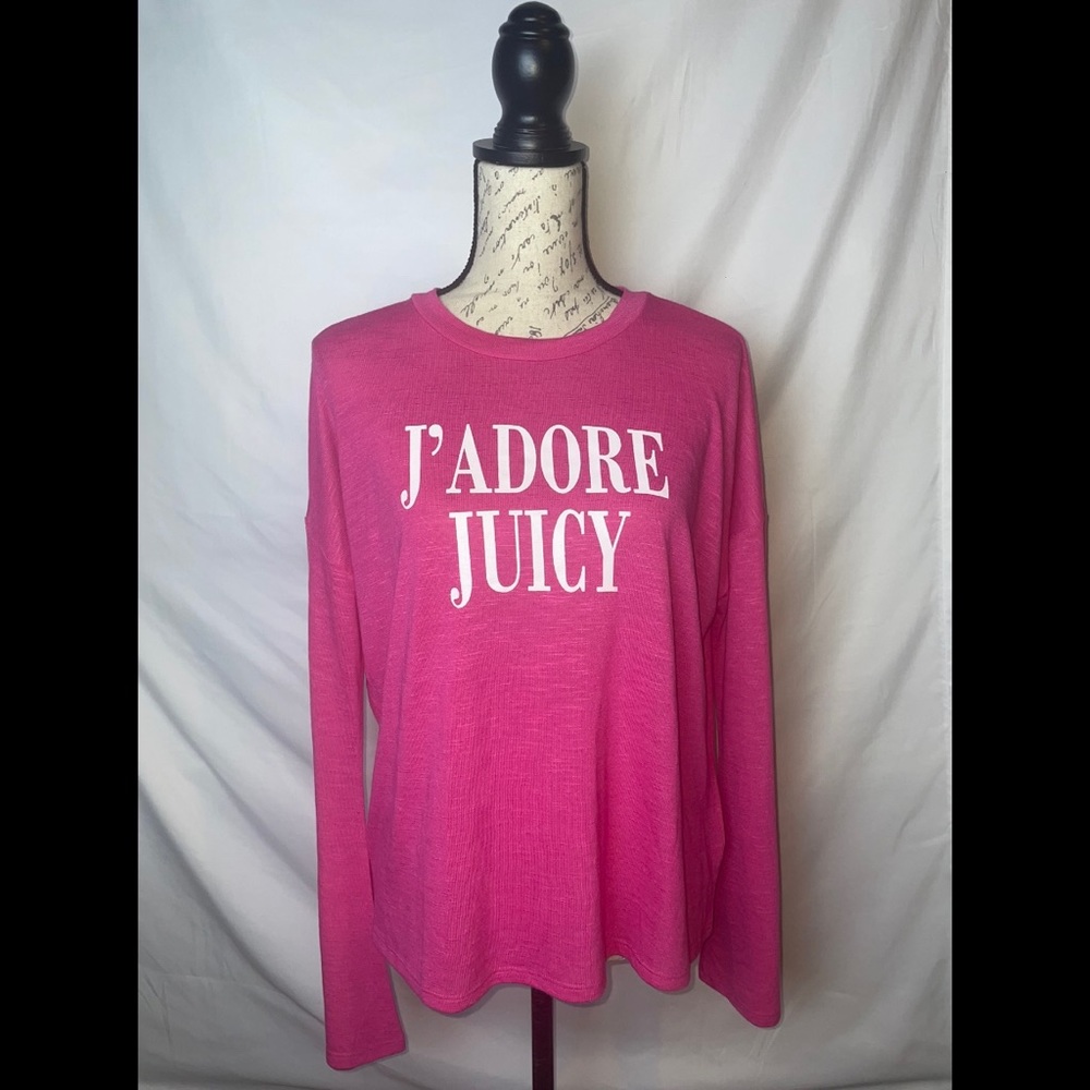 Juicy Couture women’s long sleeve shirt size large
